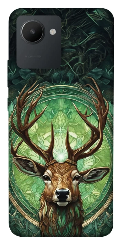 Чехол на Realme C30 Скандинавский олень фото 1 из 1