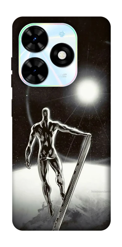 Чохол на TECNO Spark Go 2024 Срібний серфер фото 1 з 1