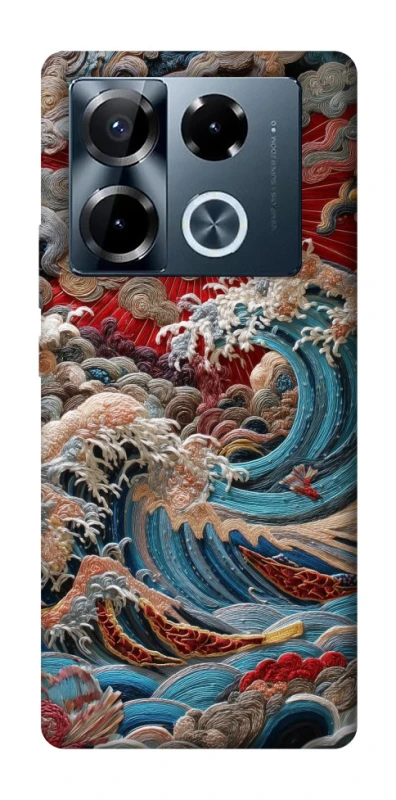 Чохол на Infinix Note 40 Pro 4G Japa wave ver.2 фото 1 з 1