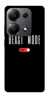 Чехол на Xiaomi Redmi Note 13 Pro 4G Beast mode фото 1 из 1