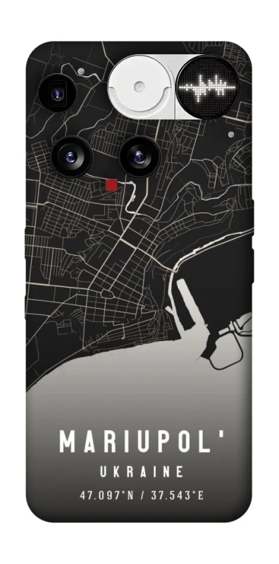Чохол на Nothing Phone (3) Mariupol map фото 1 з 1