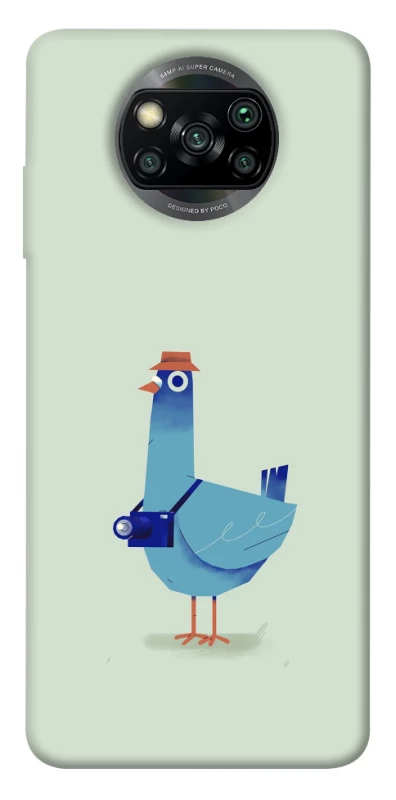 Чохол на Xiaomi Poco X3 NFC / Poco X3 Pro Голуб-детектив фото 1 з 1