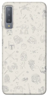 Чохол на Samsung A750 Galaxy A7 (2018) Star Wars background ver.1 фото 1 з 1