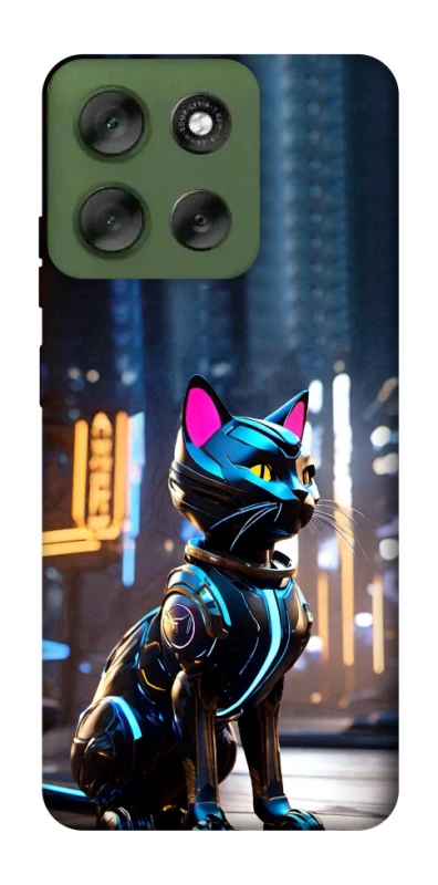 Чохол на Motorola Moto G56 5G Cyber cat фото 1 з 1