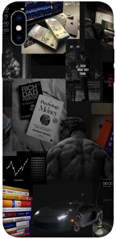 Чохол на Apple iPhone XS Max (6.5") Rich and young фото 1 з 1