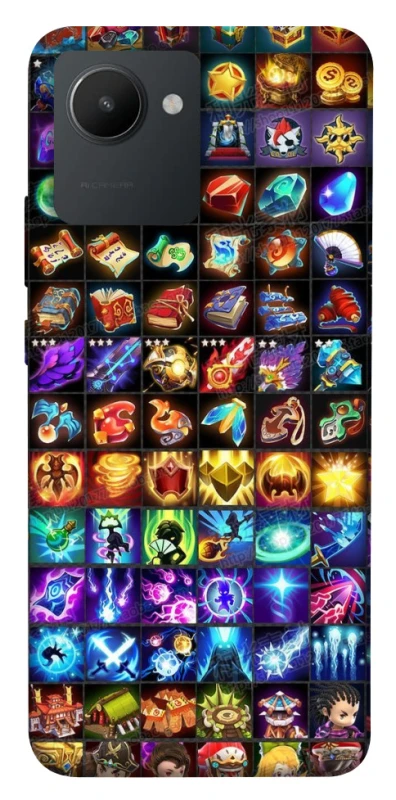 Чехол на Realme C30s Abilities menu ver.2 фото 1 из 1