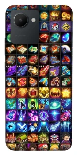 Чехол на Realme C30s Abilities menu ver.2 фото 1 из 1