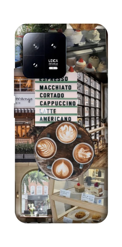 Чохол на Xiaomi 13 Coffee collage ver.5 фото 1 з 1