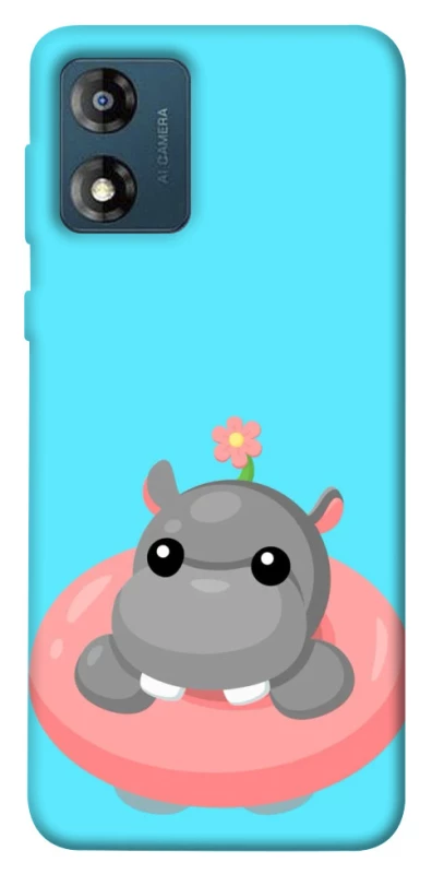 Чохол на Motorola Moto E13 Adopt Me Hippo Floatie фото 1 з 1