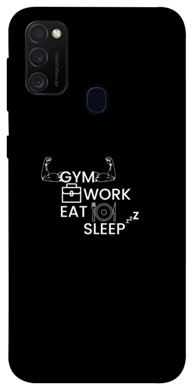 Чохол на Samsung Galaxy M21 Gym v2 фото 1 з 1