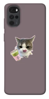 Чохол на Motorola Moto G22 cat matcha фото 1 з 1