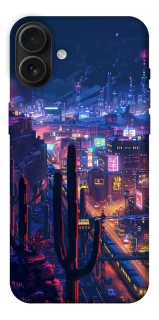 Чехол на Apple iPhone 16 Plus Night city фото 1 из 1