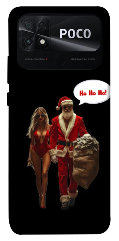 Чехол на Xiaomi Poco C40 Bad Santa фото 1 из 1