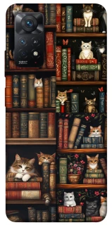 Чохол на Xiaomi Redmi Note 12 Pro 4G Cats & Books фото 1 з 1