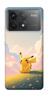 Чехол на Xiaomi Poco F6 Pro pikachu фото 1 из 1