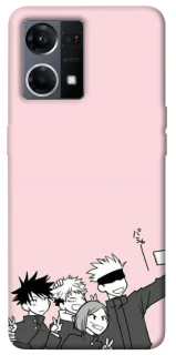 Чехол на Oppo Reno 7 4G jujutsu kaisen v1 фото 1 из 1