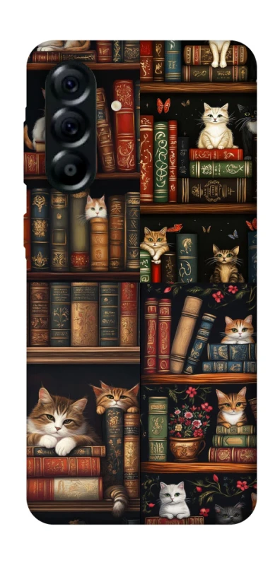Чохол на Samsung Galaxy A57 5G Cats & Books фото 1 з 1