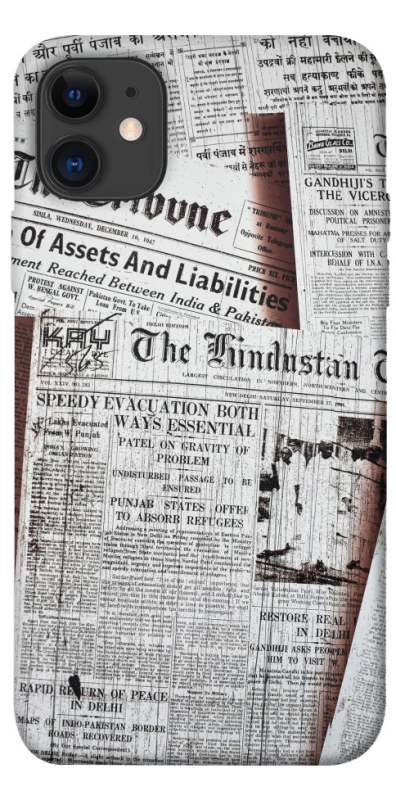 Чехол на Apple iPhone 11 (6.1") Газеты фото 1 из 1