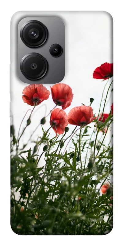 Чохол на Xiaomi Redmi Note 13 Pro+ Поле маків фото 1 з 1