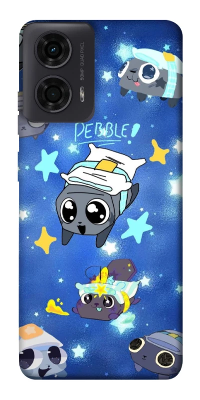 Чохол на Motorola Moto G04 Pebble kitten stars фото 1 з 1