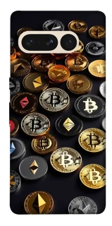 Чехол на Google Pixel 7 Pro Many coins фото 1 из 1