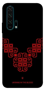 Чохол на Huawei Honor 20 Pro Чорно-червона вишиванка фото 1 з 1