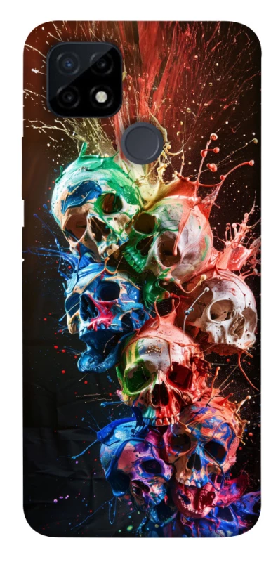 Чехол на Realme C12 Skulls фото 1 из 1