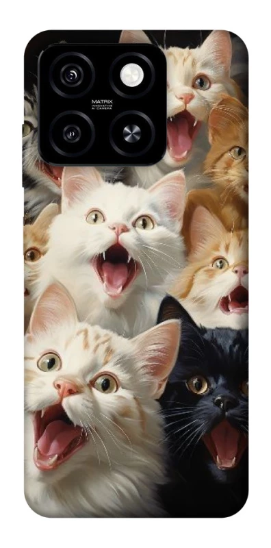 Чохол на ZTE Blade A55 4G Коти фото 1 з 1