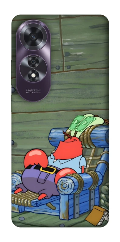 Чохол на Oppo A60 Mr.Krabs фото 1 з 1