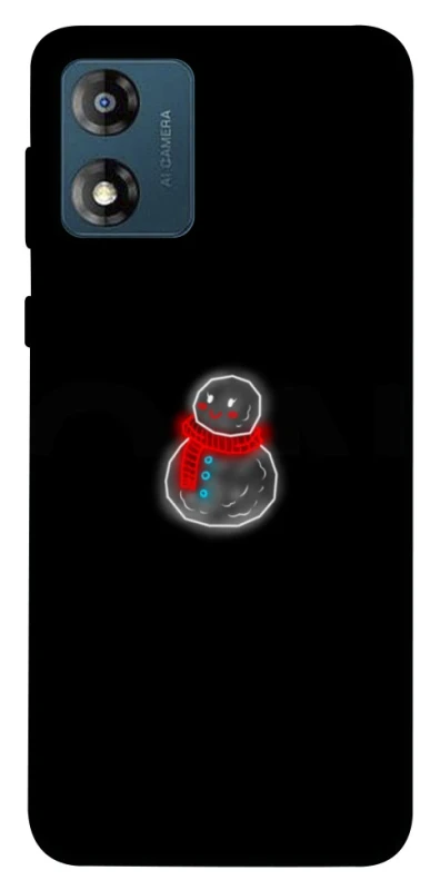 Чехол на Motorola Moto E13 Snowman фото 1 из 1