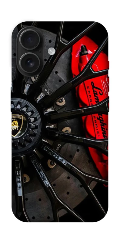 Чохол на Apple iPhone 16 Wheel Lamborgini фото 1 з 1