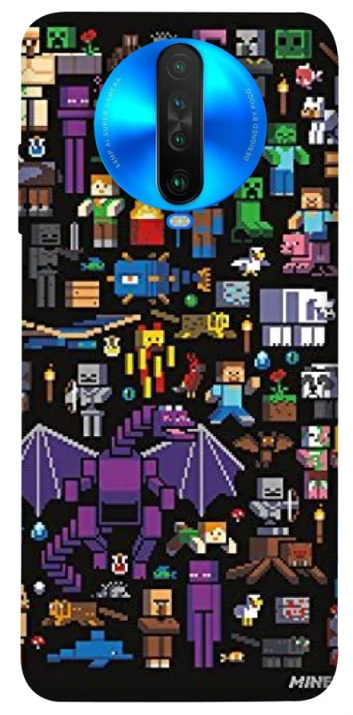 Чохол на Xiaomi Poco X2 Minecraft v5 фото 1 з 1