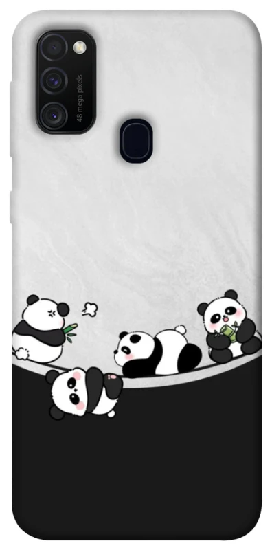 Чохол на Samsung Galaxy M30s / M21 Four pandas фото 1 з 1