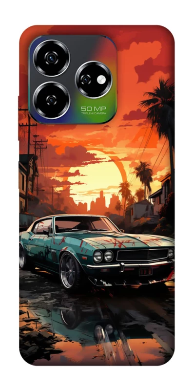 Чохол на ZTE Nubia V60 Car at sunset фото 1 з 1