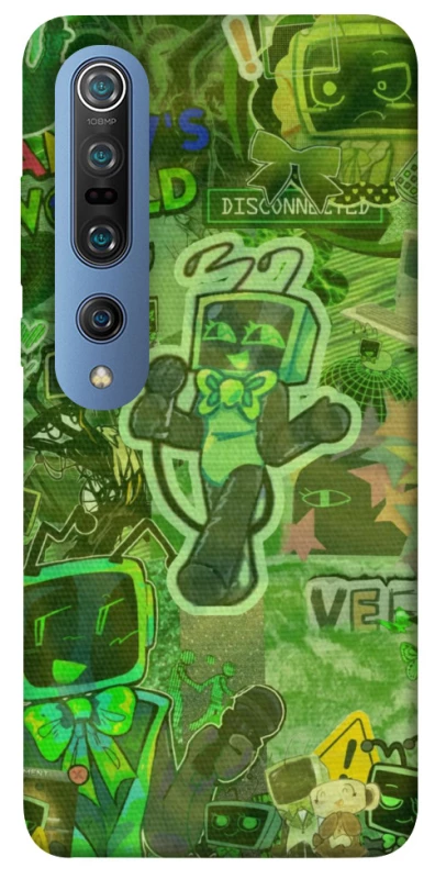 Чохол на Xiaomi Mi 10 / Mi 10 Pro Dandysworld tv green theme фото 1 з 1