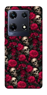 Чехол на Infinix Note 30 Pro Черепа и розы фото 1 из 1