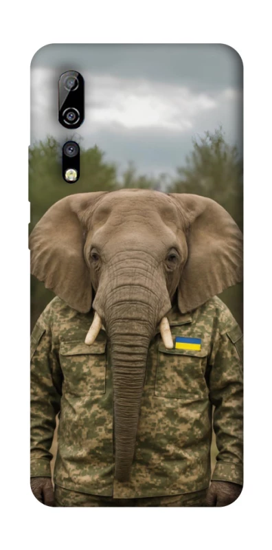 Чохол на ZTE Axon 10 Pro Слон захисник фото 1 з 1