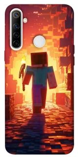 Чехол на Realme 6i Minecraft adventure фото 1 из 1