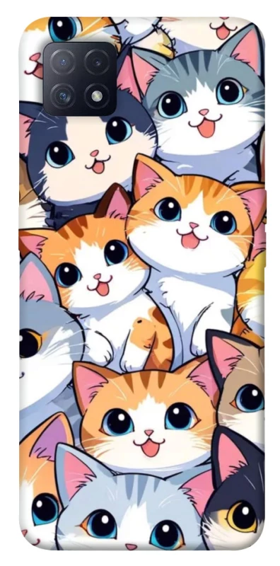 Чохол на Oppo A72 5G / A73 5G Cute Cat v2 фото 1 з 1