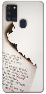 Чохол на Samsung Galaxy A21s Вірші фото 1 з 1
