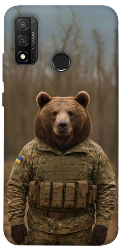 Чохол на Huawei P Smart (2020) Ведмідь захисник фото 1 з 1