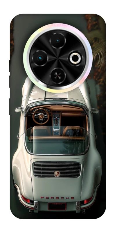 Чохол на TECNO Spark 30C White porsche фото 1 з 1