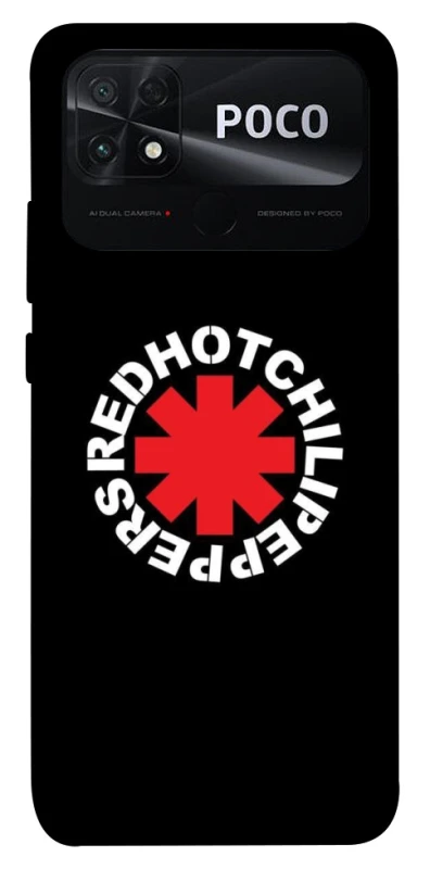 Чехол на Xiaomi Poco C40 Red Hot Chili Peppers logo фото 1 Чехол на Xiaomi Poco C40 Red Hot Chili Peppers logo фото 1 из 1