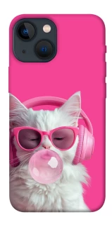 Чехол на Apple iPhone 13 mini (5.4") Pink kitty фото 1 из 1