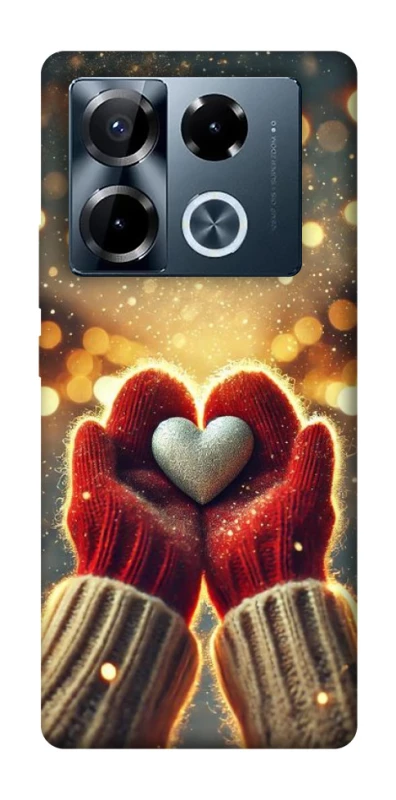 Чехол на Infinix Note 40 Pro 4G Heart in hand фото 1 из 1