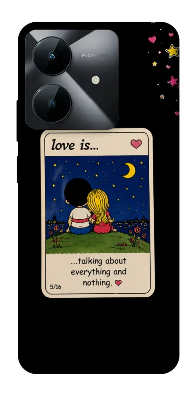 Чохол на Realme Note 60x Love is ver.6 фото 1 з 1