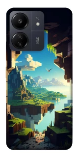 Чохол на Xiaomi Redmi 13C Minecraft sunrise фото 1 з 1