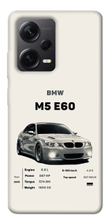 Чохол на Xiaomi Redmi Note 12 Pro 5G BMW M5 E60 фото 1 з 1