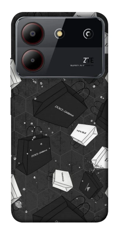 Чехол на ZTE Blade A54 4G Fashion collage ver.3 фото 1 из 1