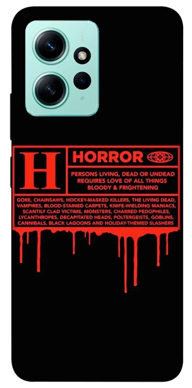 Чохол на Xiaomi Redmi Note 12 4G Horror Halloween фото 1 з 1